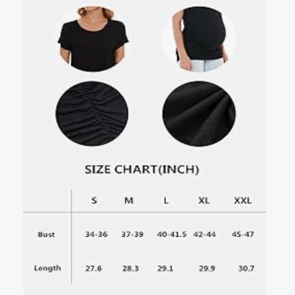 Amazon Maternity Tops - Picture 7 of 8